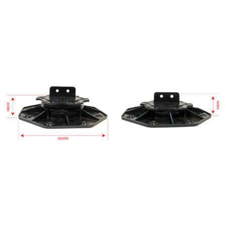 Verstelbare terrasdragers (balkdrager) 18-30mm