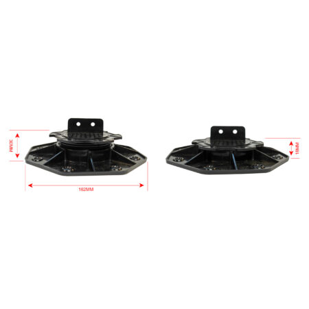 Verstelbare terrasdragers (balkdrager) 18-30mm