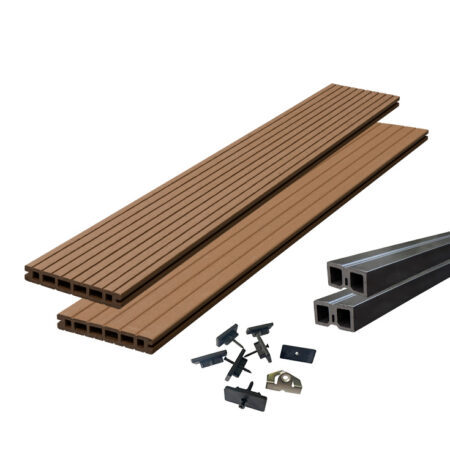 Elegance - 6 kamers - Almond brown - 1m² Totaalpakket