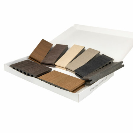Proefmonster-pakket - Ecoshield vlonderplanken - Massief